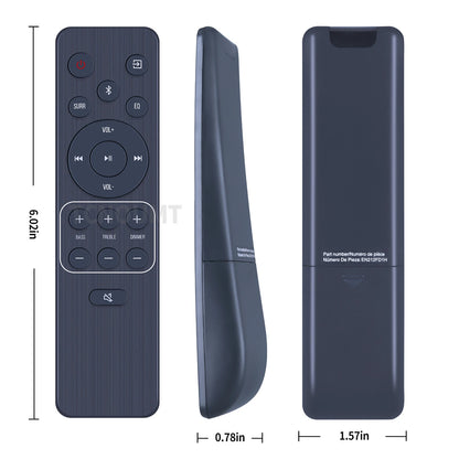 Remote Control For Hisense AX5125H 5.1.2Ch Sound Bar