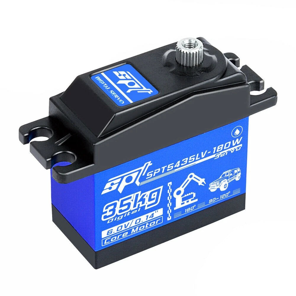 Gear Waterproof SPT 35KG Large Torque Digital Servo For RC Car SCX10 TRX4