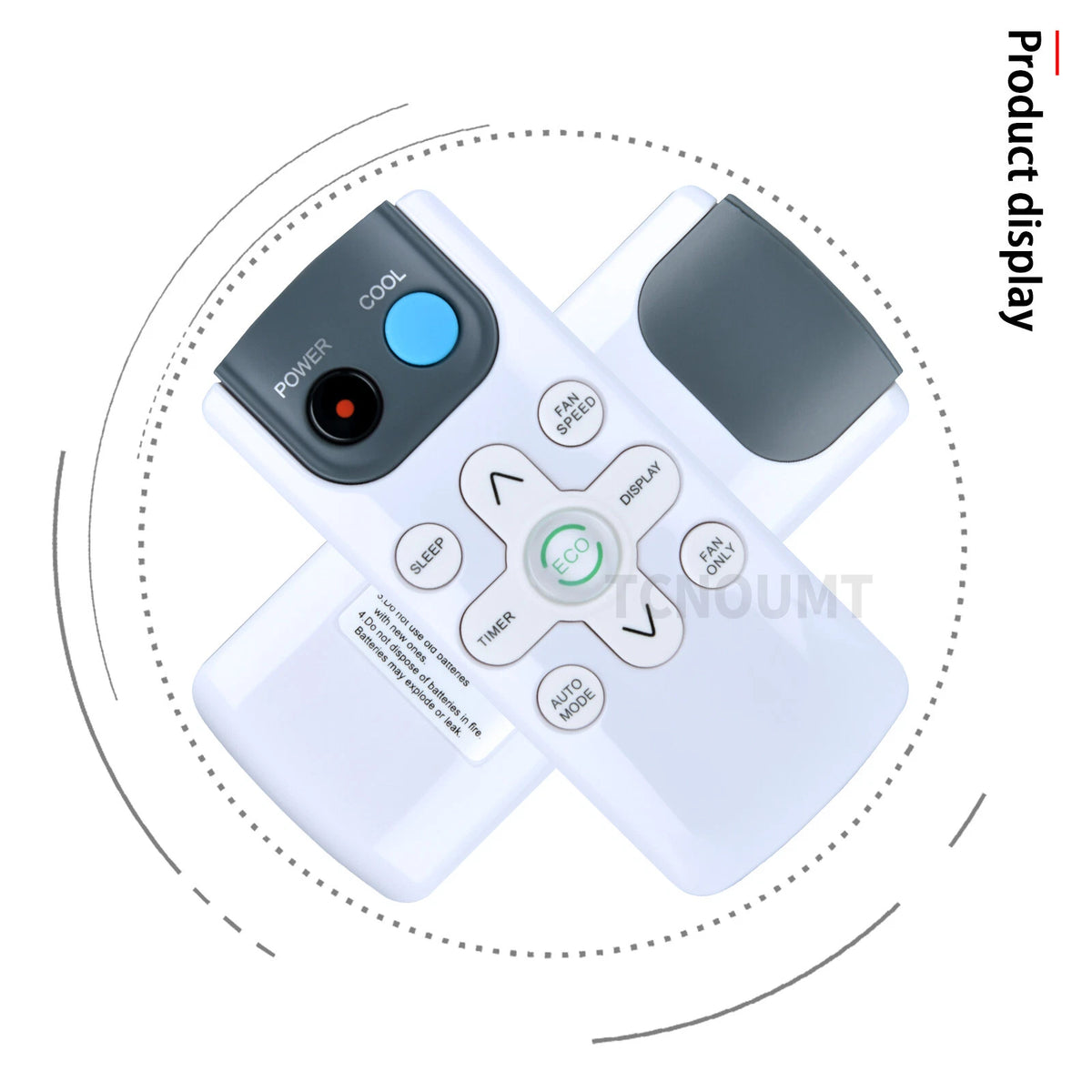 Replacement Remote Control For Whirlpool WHHW081AW WHAW152BW WHAW050CW BWAC12WT