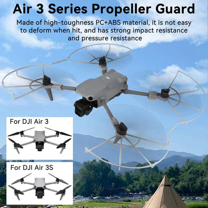 Craznick Propeller Guard for DJI Air 3S/Air 3 Drone Quick Release Prop black