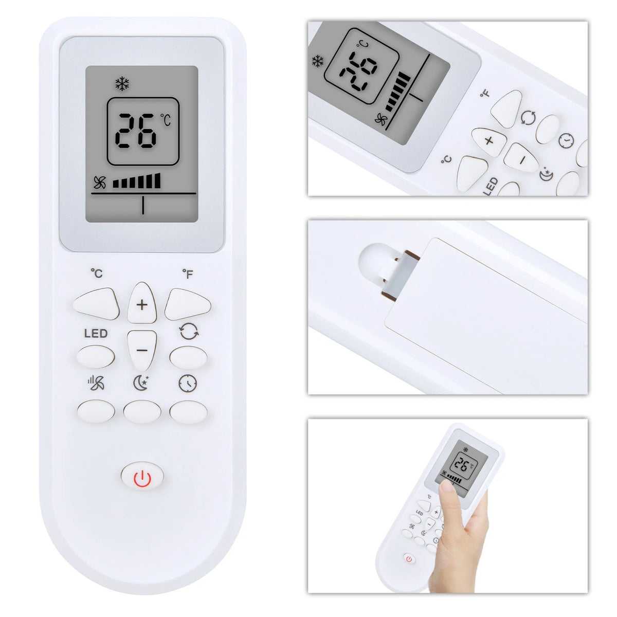 Remote Control For BLACK+DECKER Portable Air Conditioner BPACT10WT BPACT12HWT