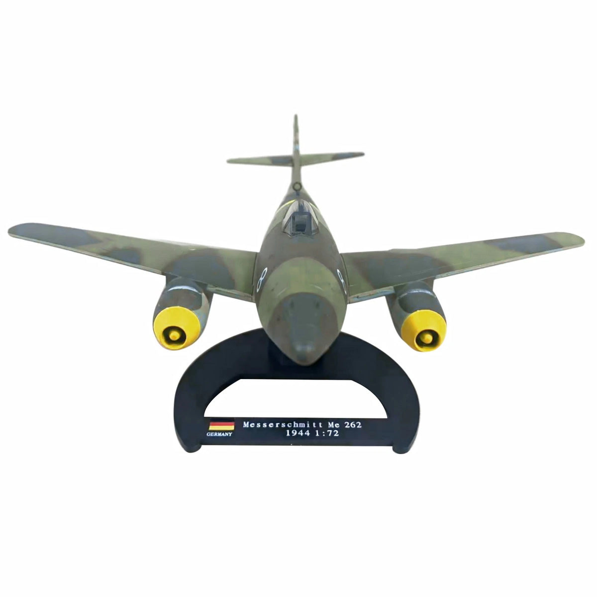 High Simulation 15cm Alloy 1/72 German Messerschmitt Me-262 Fighter Model