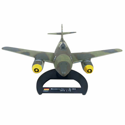 High Simulation 15cm Alloy 1/72 German Messerschmitt Me-262 Fighter Model