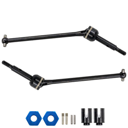 Steel CVD Drive Shafts For Traxxas 1/10 Slash 4x4 Rustler 2WD RC Car Replacement