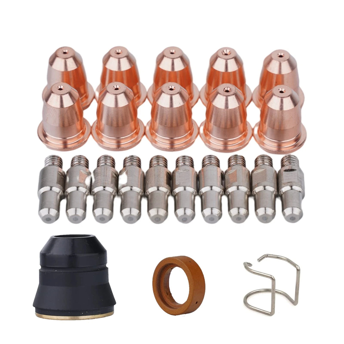 Welding Knight S45 Plasma Cutting Torch Accessory Kit PR0110 Electrodes...