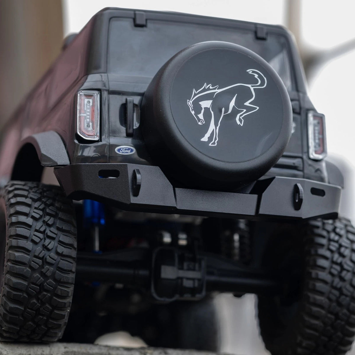 SPEELIK Aluminum Front & Rear Bumper for Traxxas 1/18 TRX4M Bronco Upgrade...