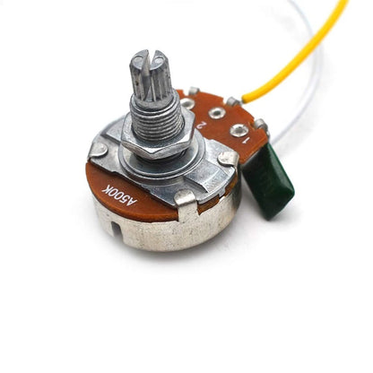 SAPHUE Guitar Wiring Harness Set Prewired 500K Big Pots 5 Way Switch Wiring...