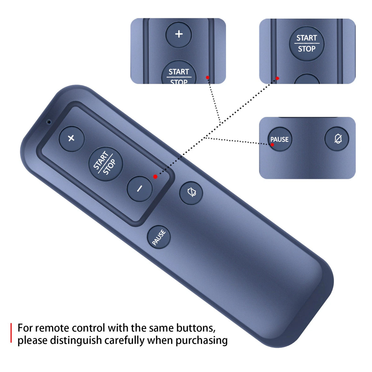 Replacement Remote Control For WELLFIT Walking Pad Under Desk Treadmill