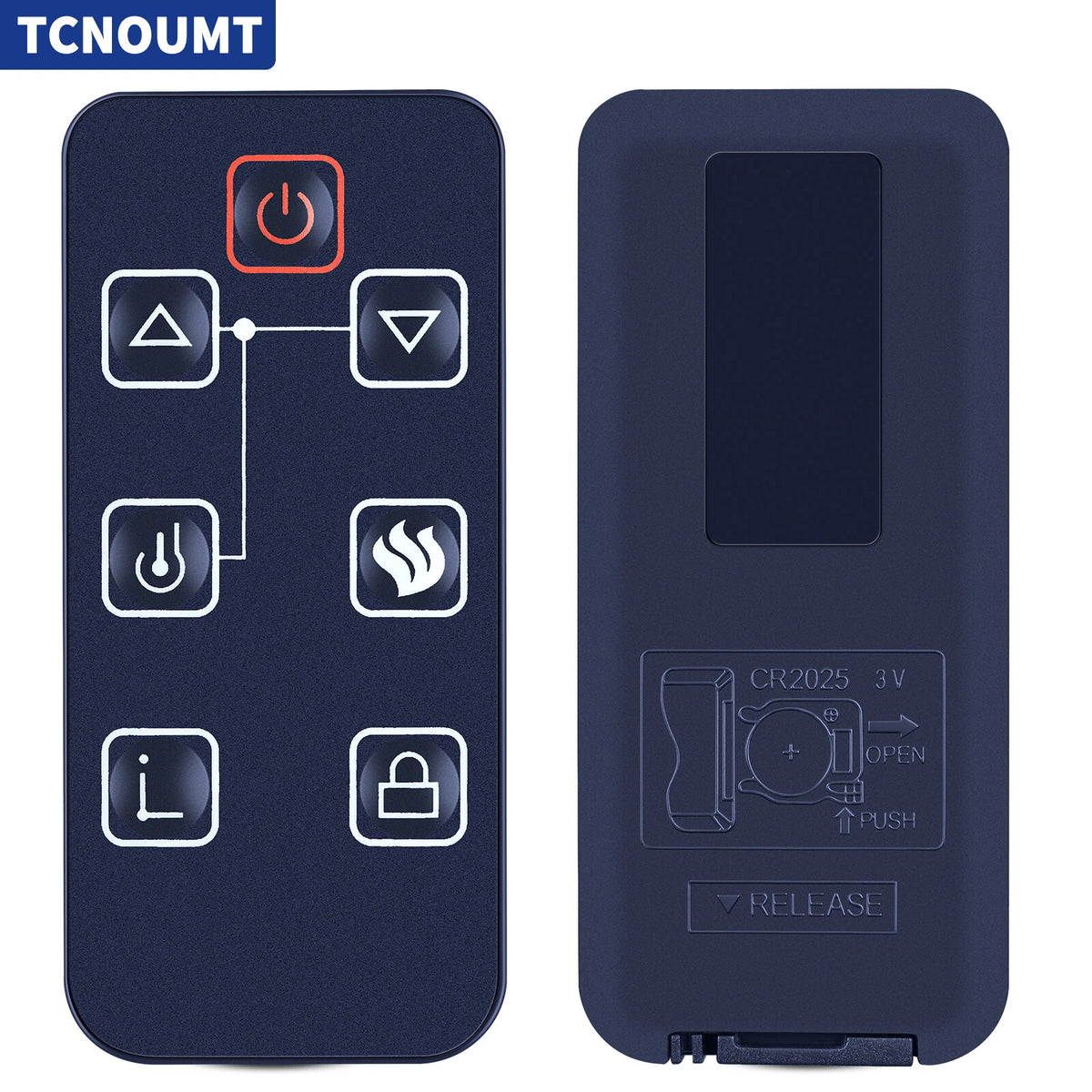 Remote Control For FEBO Flame E3001 ZHS-30-B 15IN-23-100 Electric Fireplace