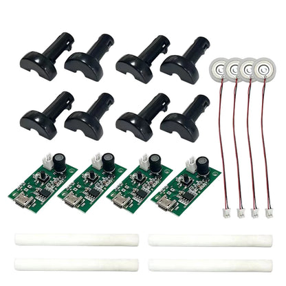 For DIY Humidifier Upgrade 4PCS USB Ultrasonic Fogger Driver Board Set Durable