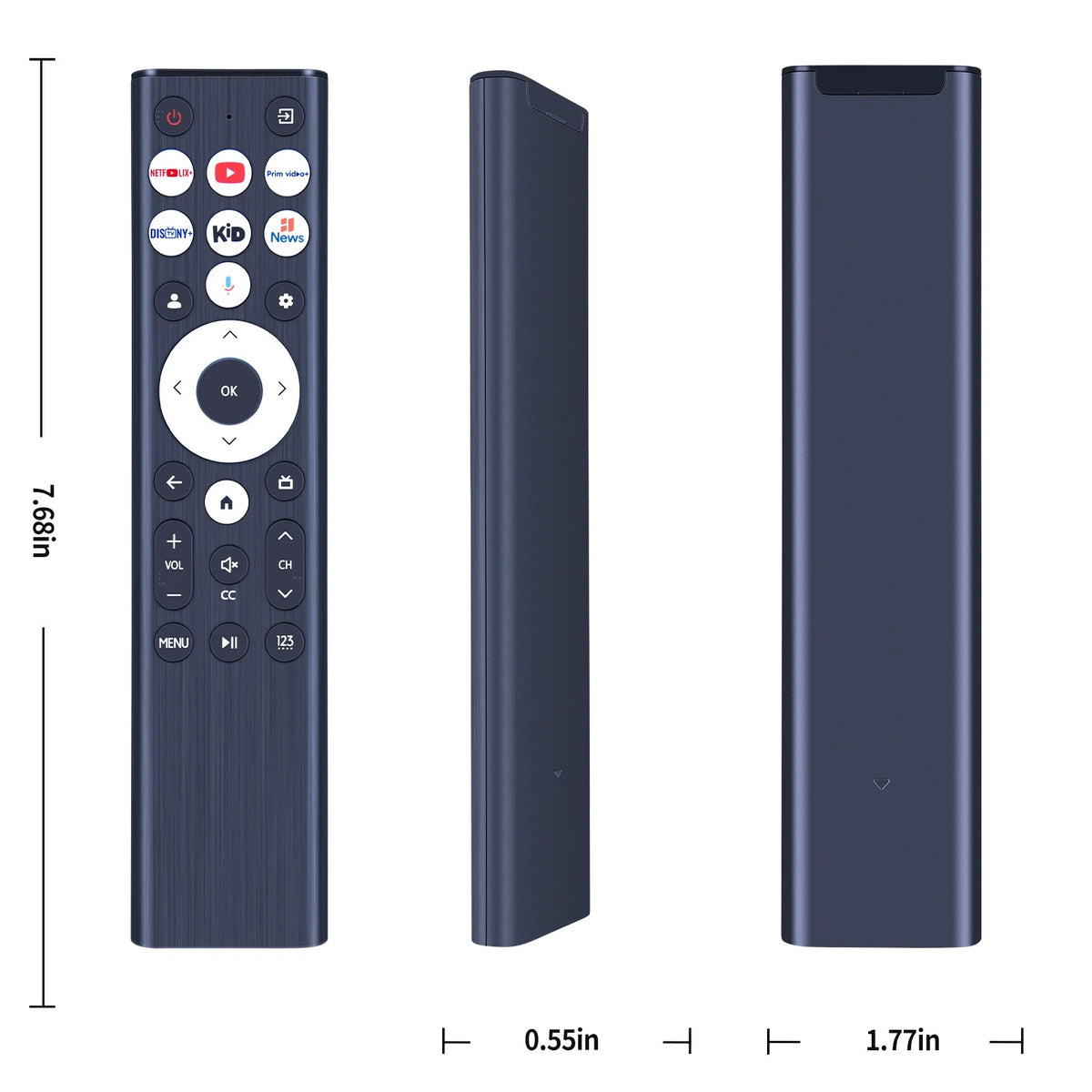 ERF6L80HL Replacement Remote Control For Hisense TV