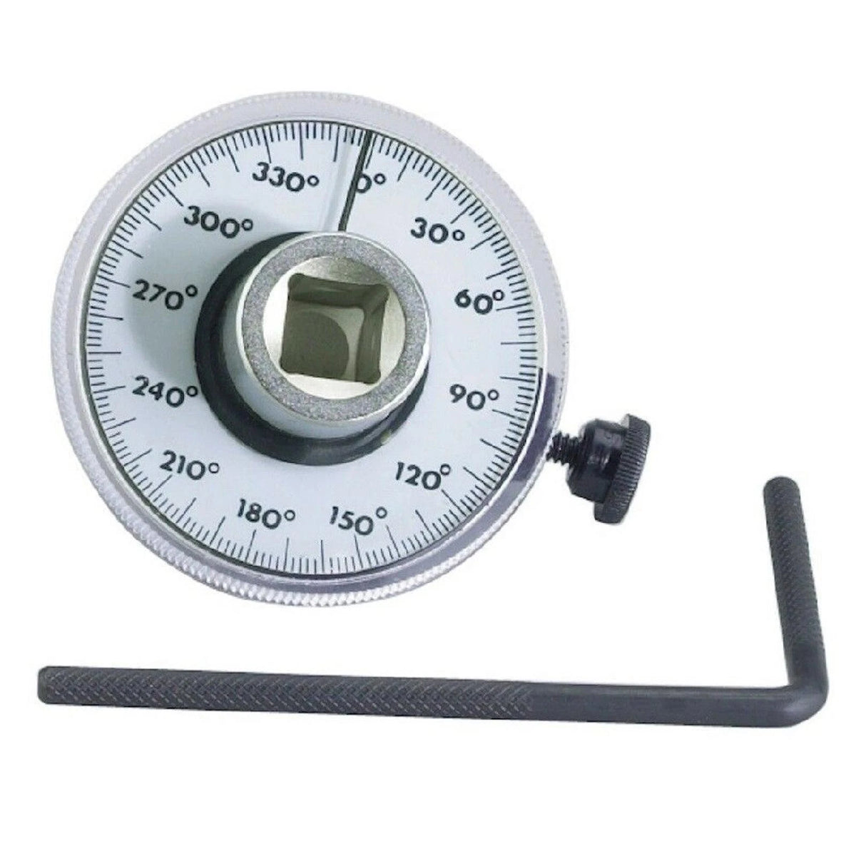 Arm Measure Tool Angle Gauge Meter Drive Torque Wrench 1/2" N + 360° Rotation