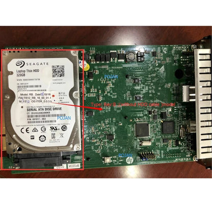 Q6719-67010 Hard Disk Drive REV-B W/FW Fit For HP DesignJet Z3200 Z3200 Photo