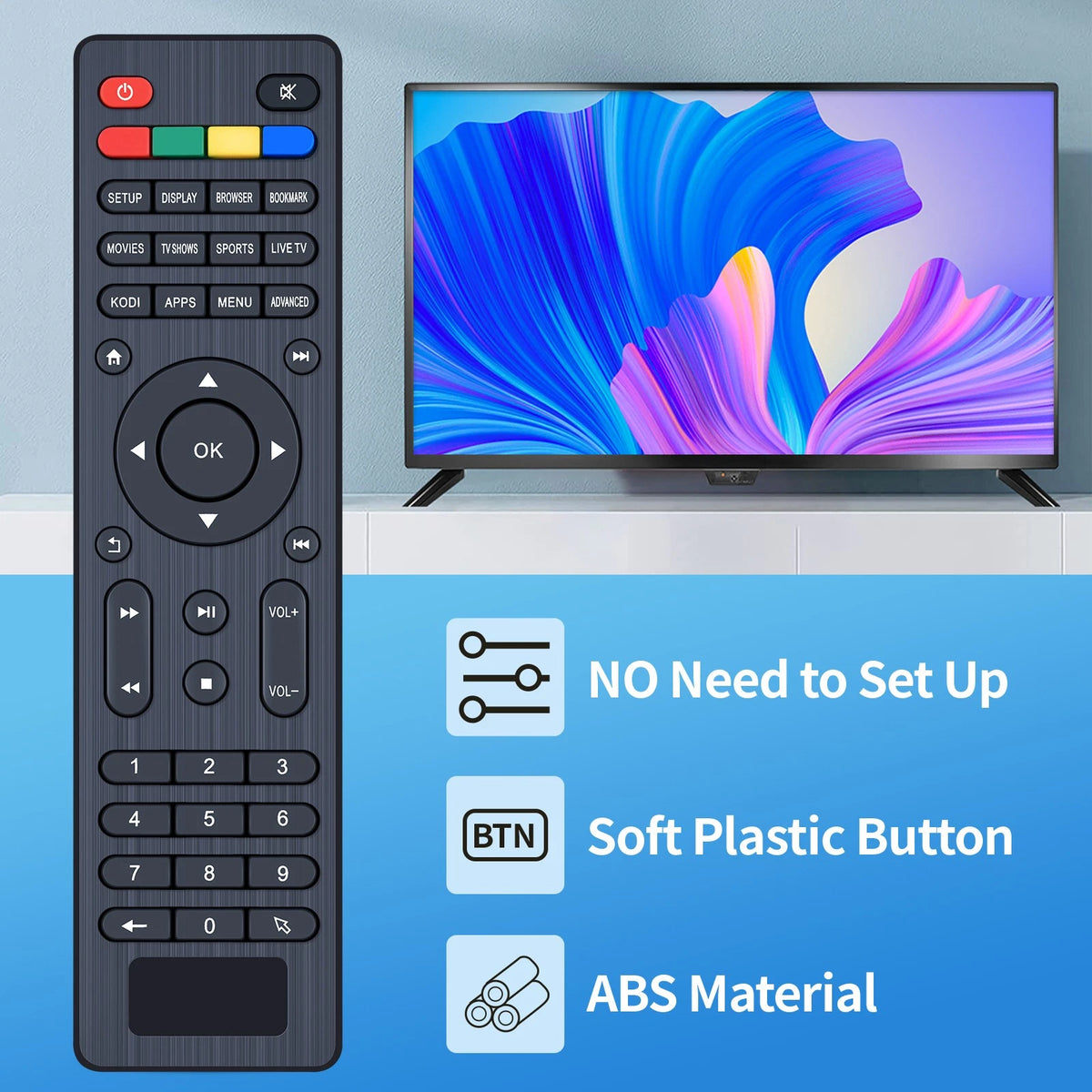 Remote Control For XBMCMart Smart XBMCMart Android TV Box Player