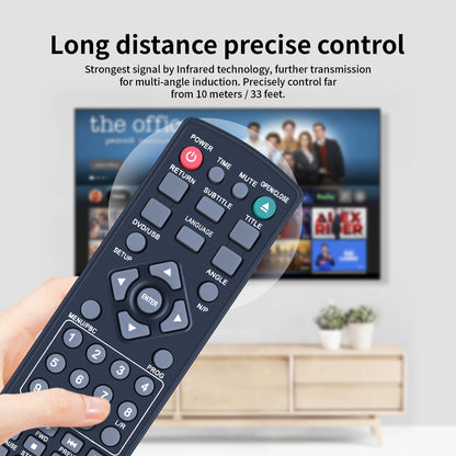 Remote Control For Majority Scholars Compact DVD And CD Player SCH-DVD-BLK US