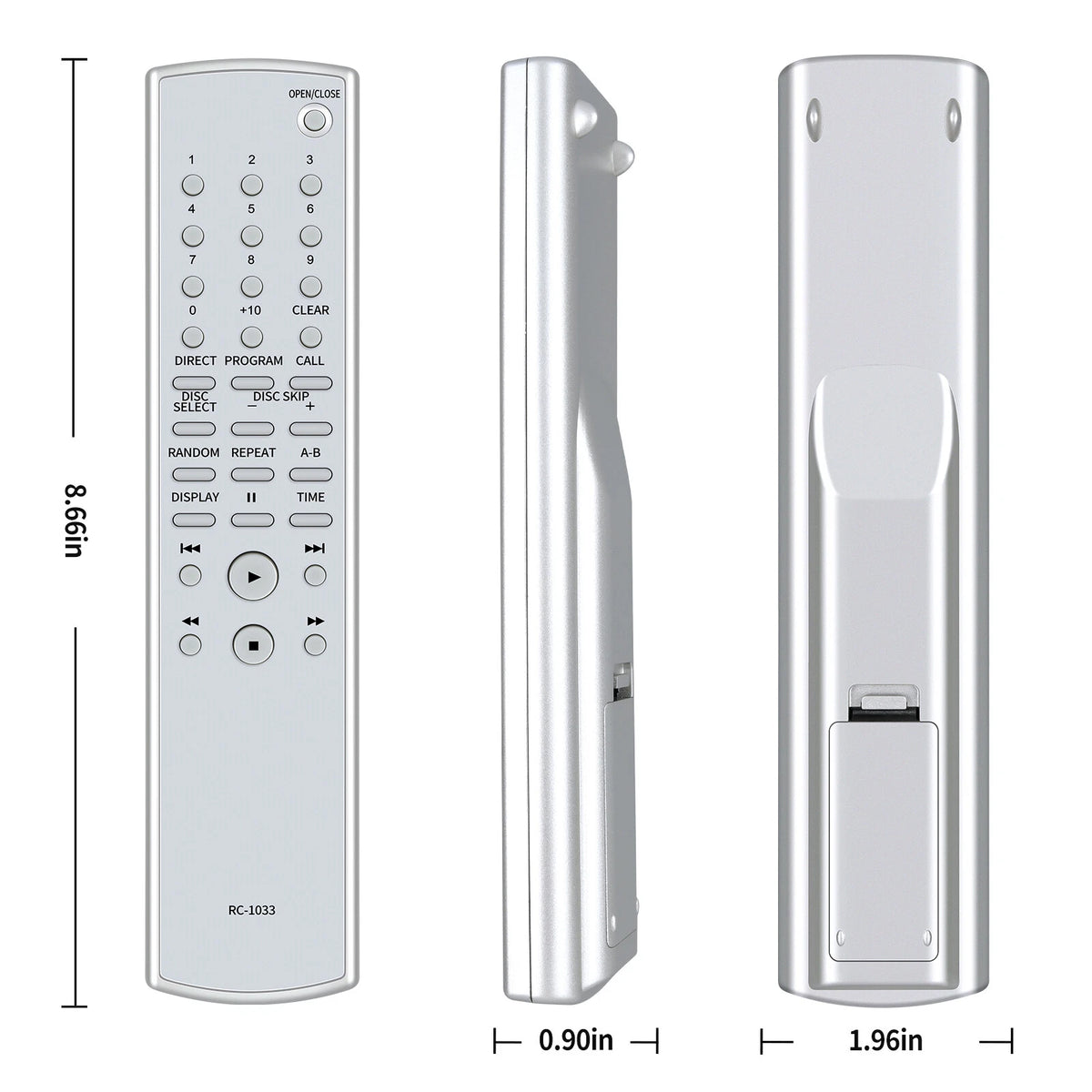 RC-1033 Remote Control For Denon DCM-27 DCM-390 DCM-500AE DCM-290 DCM290P
