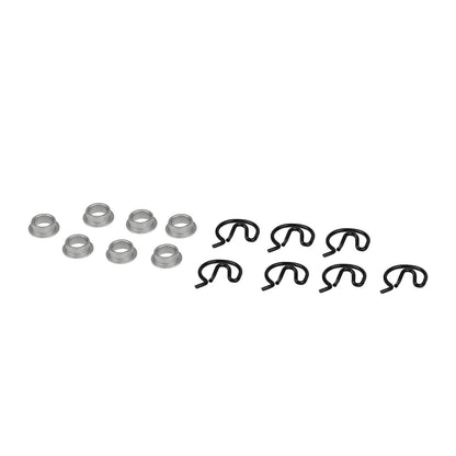 Manual Transmission Steel Shifter Bushing W/ Spring Clips 3327302 Pit Pack