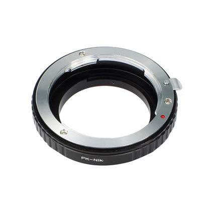 Alloy Camera Lens Ring Adapter For Pentax K Lens to For Nikon F mount Adapter