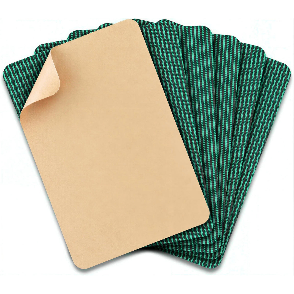 Pool Patch Repair Kit, Cover Patch, 12x8 Self 12 x 8 inches, Green
