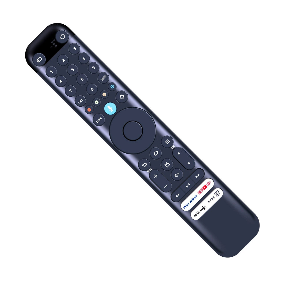 RC833 CKB3 Replacement Remote Control For TCL Smart TV with voice