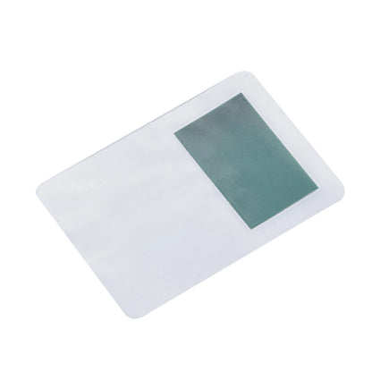 1PC Lightweight 50*25mm Magnetic Field Viewer Film Display Revealer Card
