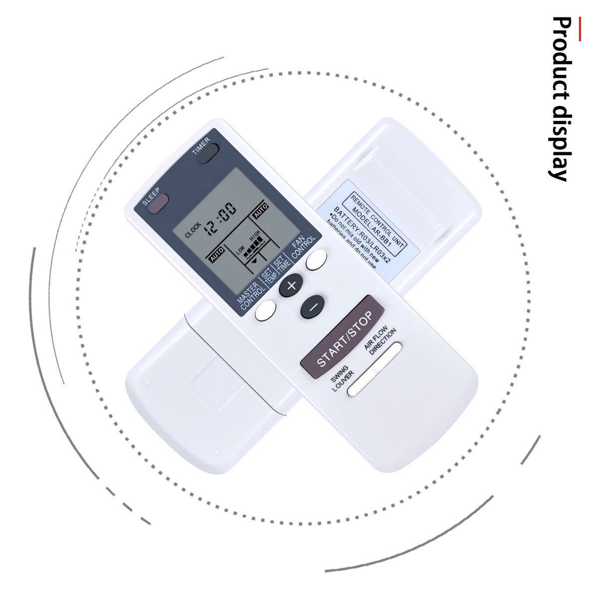 AR-BB1 For FUJITSU Air Conditioner Remote Control AR-BB2 AR-BB9 AR-DB3