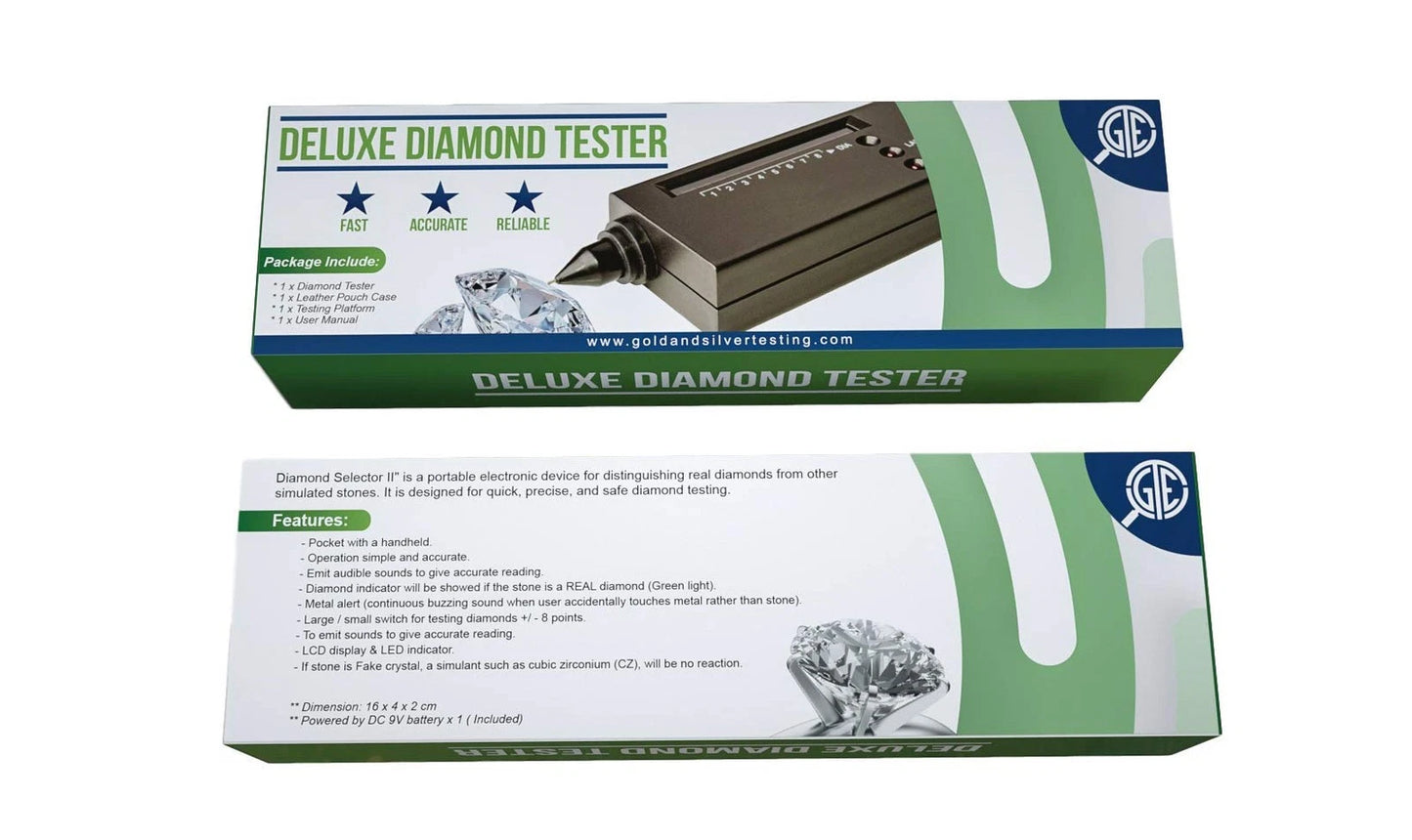 Purity Testing Kit for Diamonds Gemstones Moissanites Gold Silver and CLEAR