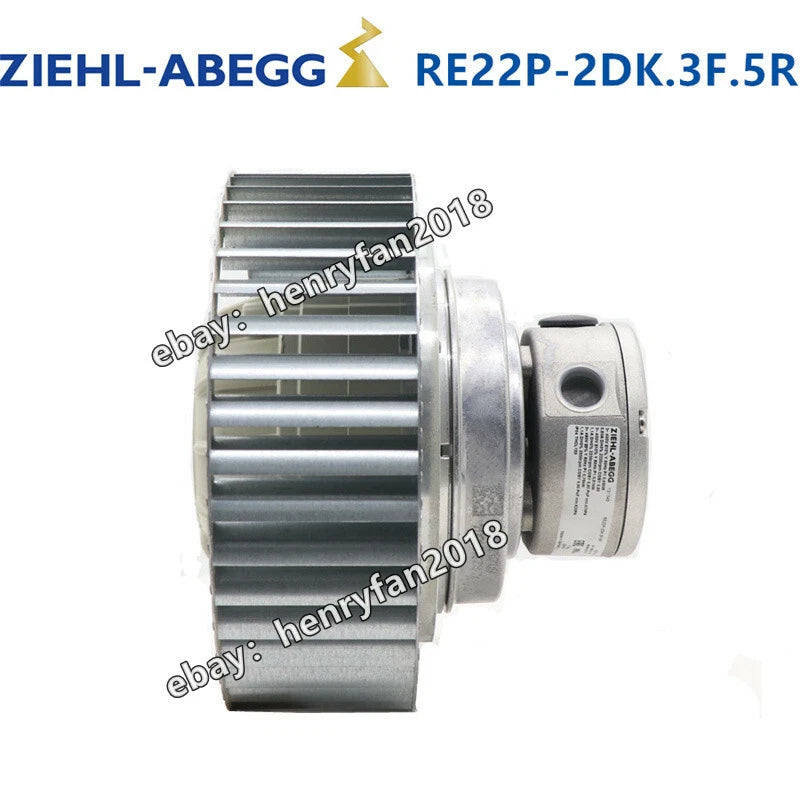RE22P-2DK.3F.5R Ziehl-abegg 400V 0.49KW Cooling Fan For Siemens Servo Motor Fan