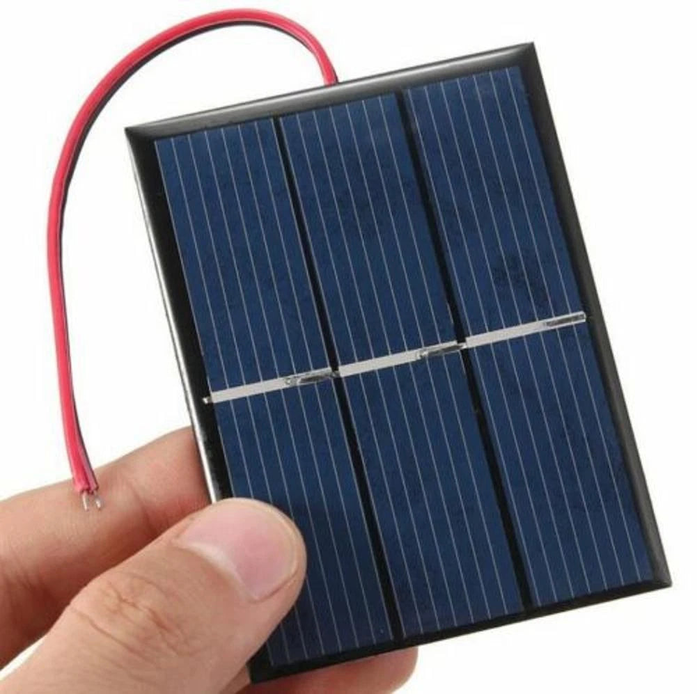 DIY Power Charger Panel PV Solar Power PCB Mini Panels With 15cm/5.9" Wire Cable