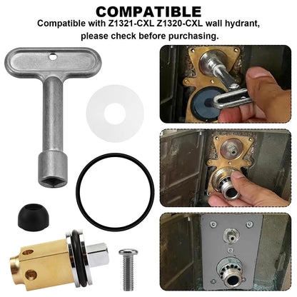 Wall Hydrant Repair Kit, Fits for Zurn HYD-RK-Z1321-CXL Z1321-CXL/ Z1320-CXL