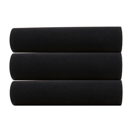 2Pcs Black Skateboard Stickers 84 * 23cm Pro Skating Board Sandpaper Grip Tape^