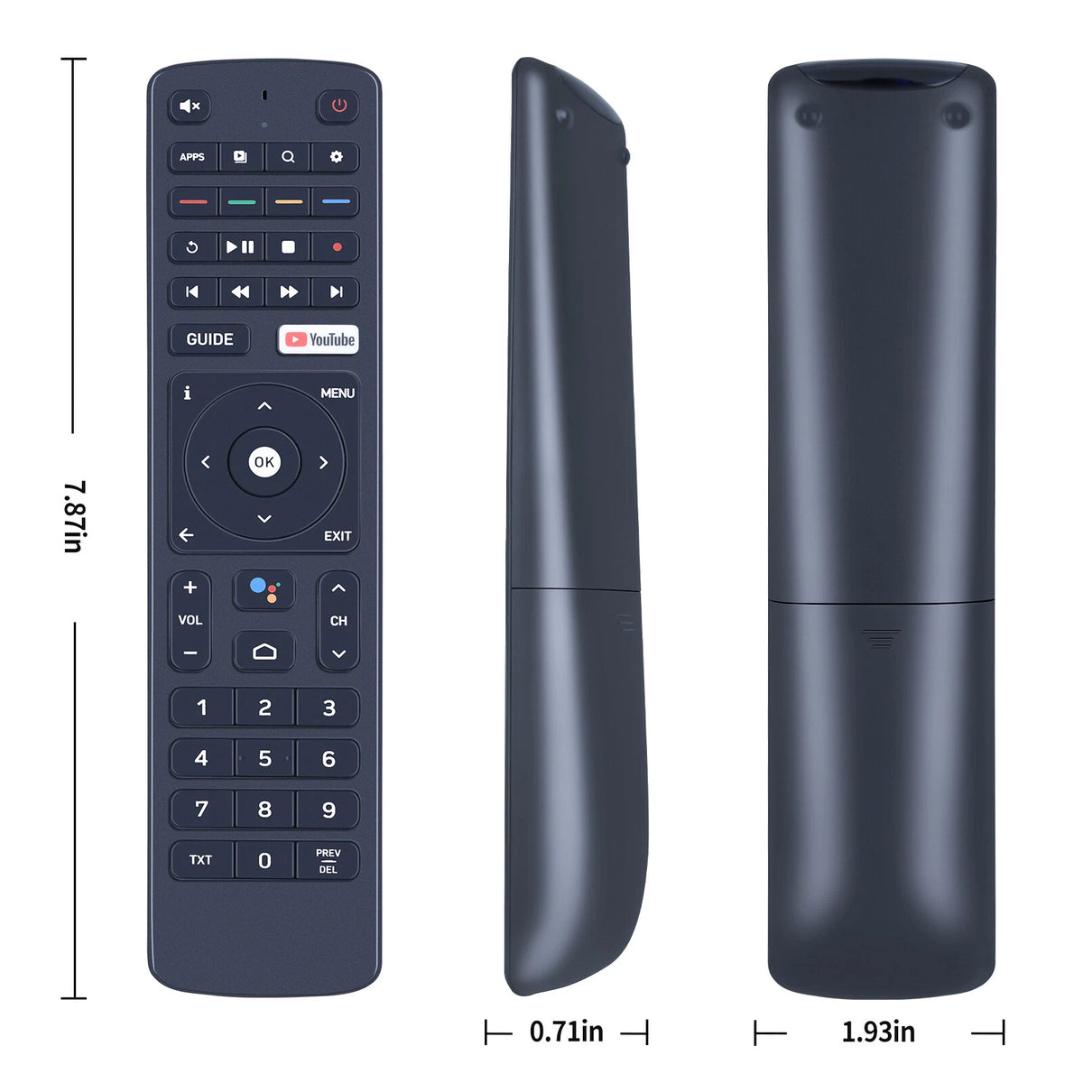Replacement Remote Control For Zattoo TV WH200319C/ROH