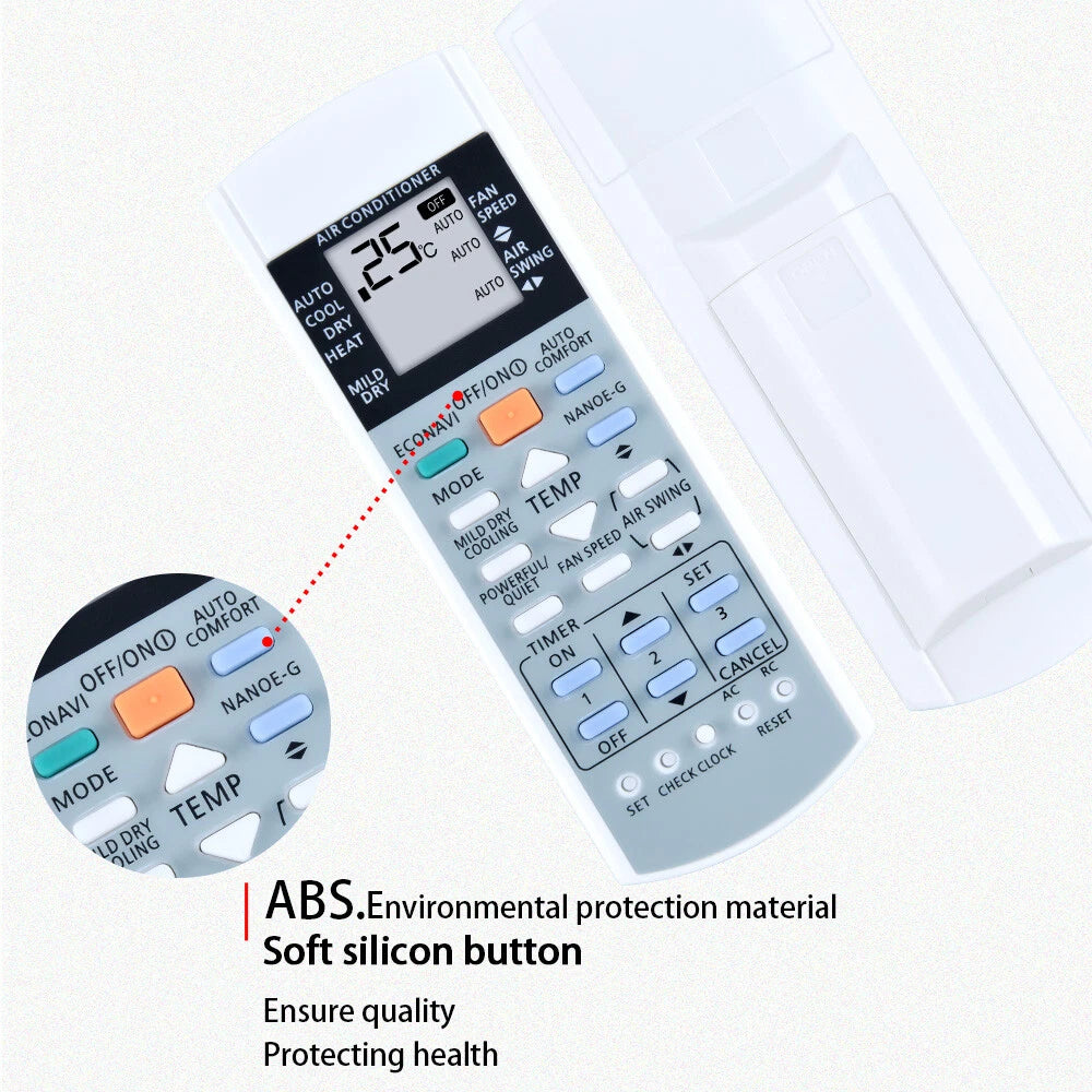 A75C3300 Remote Control For Panasonic AC Air Conditioner A75C3208 A75C3706