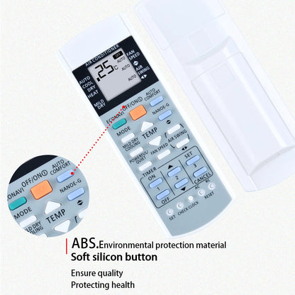 A75C3300 Remote Control For Panasonic AC Air Conditioner A75C3208 A75C3706
