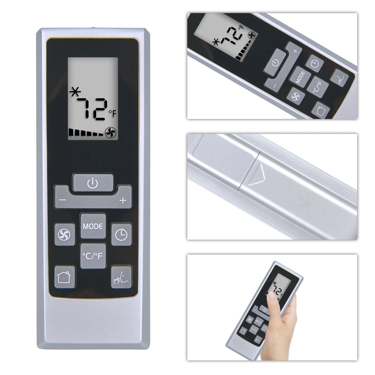 Remote Control For Delonghi 5515110611 PAC AN270 G1W / PACAN370G1W-3AL PAC AN112