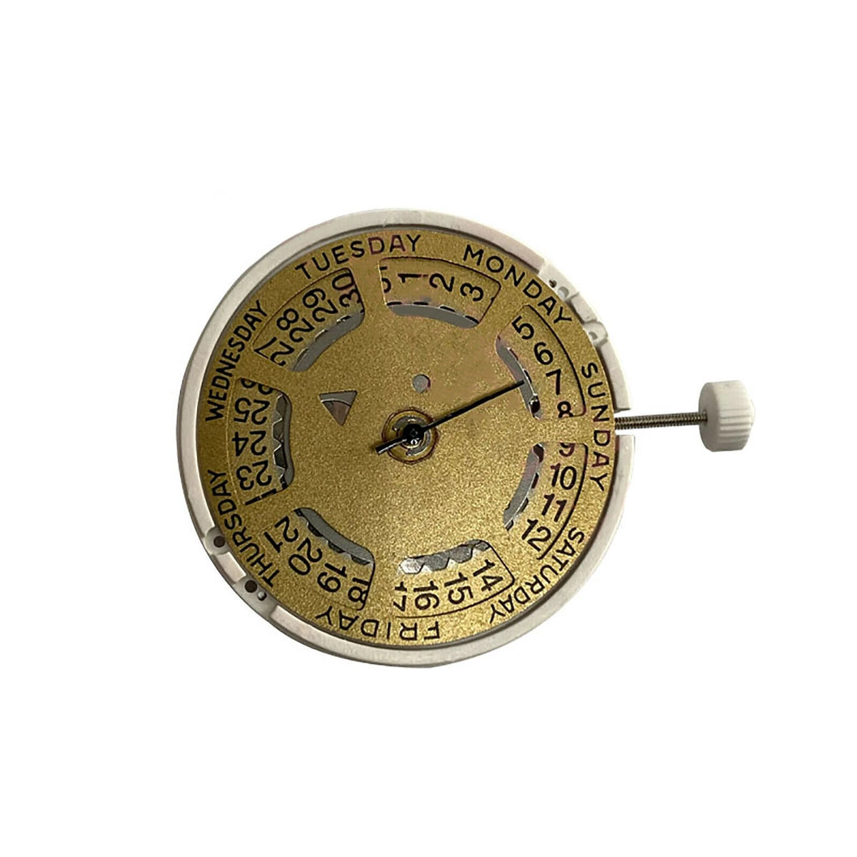 1Pc Gold Quartz Watch Movement w/ 927 Battery For Swiss ISA 1198 Watch Accessory