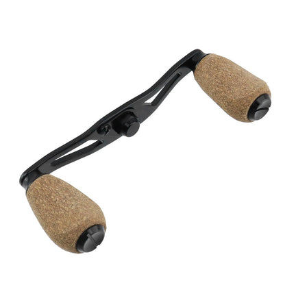 Mewutal Fishing Reel Handle Replacement Parts with Black+Dark Yellow