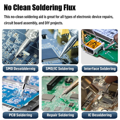 ALLECIN No Clean Soldering Flux 223 10CC High viscosity Electronics Solder...
