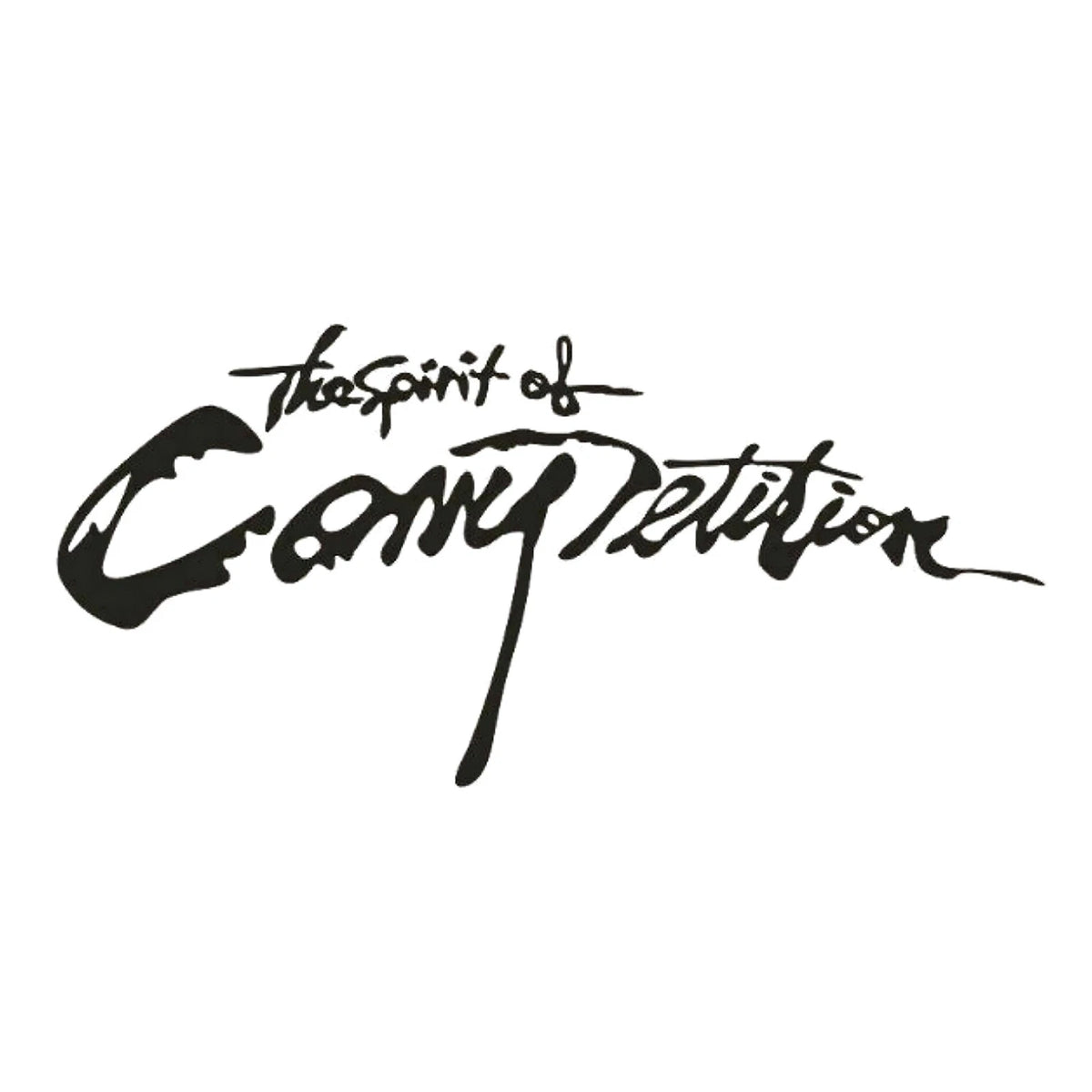 Waterproof The Spirit of Competition Reflective Car Auto Vinyl Decal Sticker