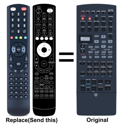 Replacement Remote Control For Yamaha RAV228 RX-V2400 RX-V2400RDS DSP-AX2400
