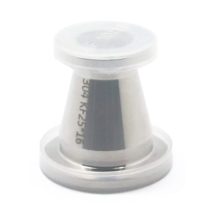 SS304 Vacuum Conical Reducer KF adaptor fittings, KF25 to KF16, Silver