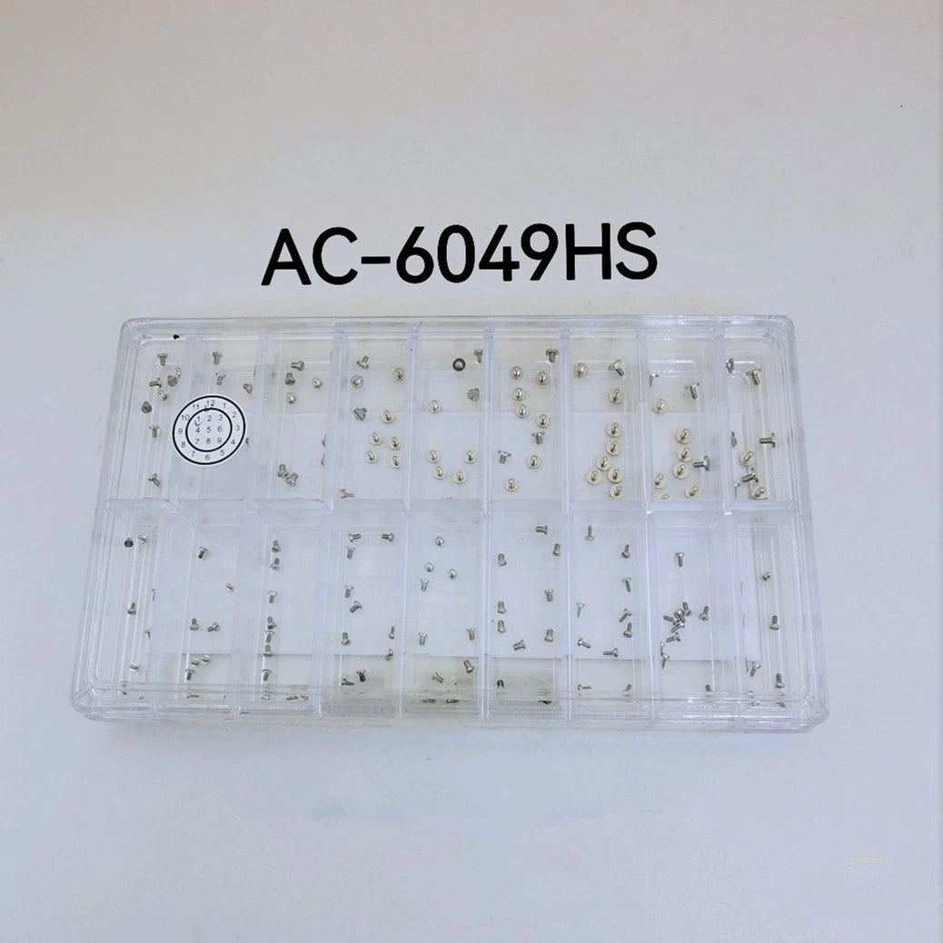 180Pcs Stainless Steel Mini Screw For Watch Back Case Watchmaker Repairing Tool