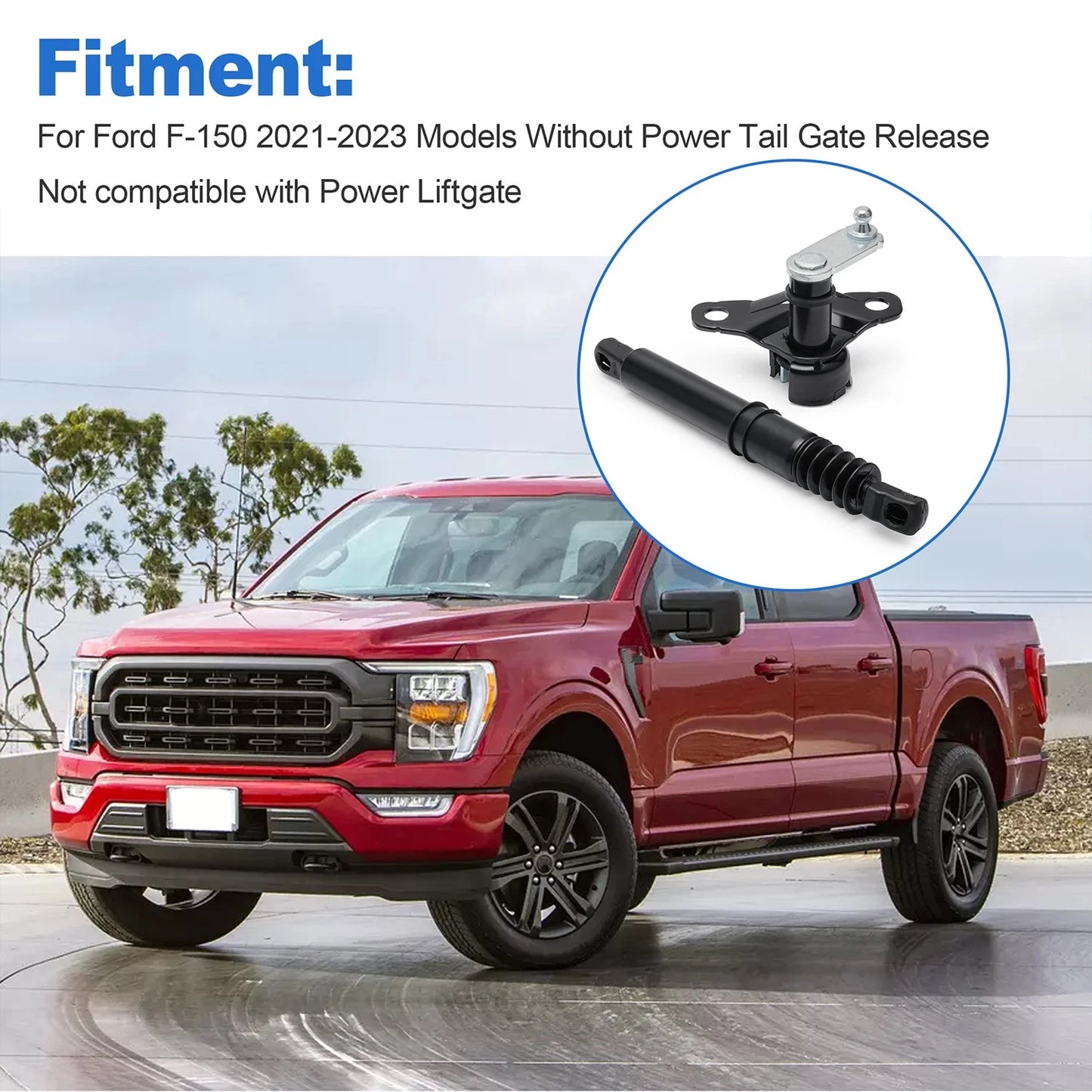Fits Ford F-150 Tailgate Assist Damper Kit ML3Z5D008C 2021-2023 Models