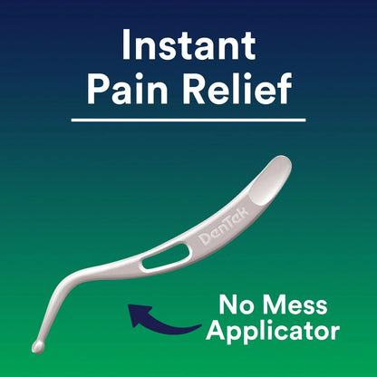 DenTek Temparin Max Dental Repair Kit, for Pain 2.64 Gram (Pack of 6), Silver