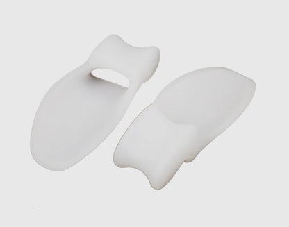 2X Silicone Gel Bunion Toe Protector Straightener Corrector Spreader Splint Pads