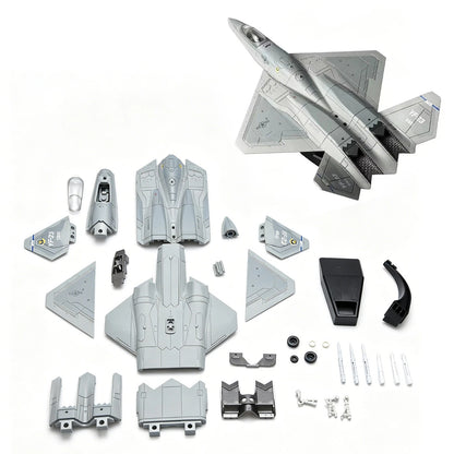 1:72 Scale YF-23 Stealth Fighter Building Blocks Kit, Durable ABS, Snap-Fit