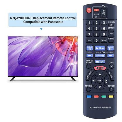 N2QAYB000870 Remote Control For Panasonic Player DMP-BD79 DMP-BD79EB-K