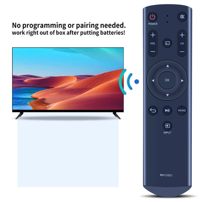 RM-C3321 Remote Control For JVC TV LT-49MA875 LT-55MA875 LT-65MA875