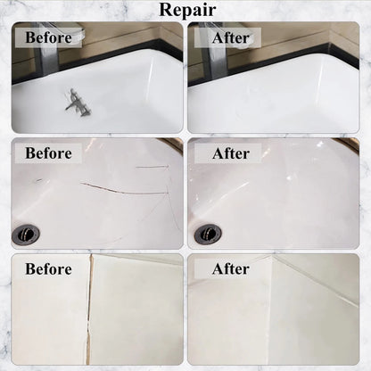 Tub, Tile and Shower Repair Kit (Color Match), Hupeyna SD633, More Color
