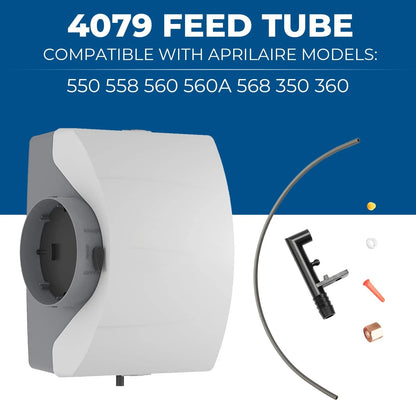 Upgraded 4079 Feed Tube-Nozzle Replacement for Aprilaire Black